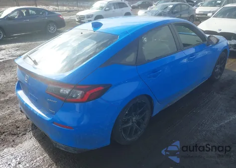 2025 Honda Civic Hybrid Sport z USA, uszkodzony, nr VIN JHMFL4H89SX001515